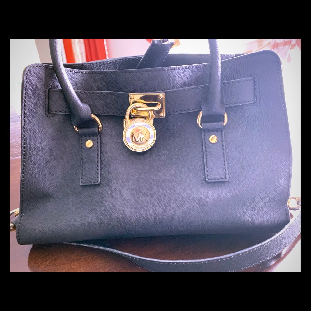 MK black purse